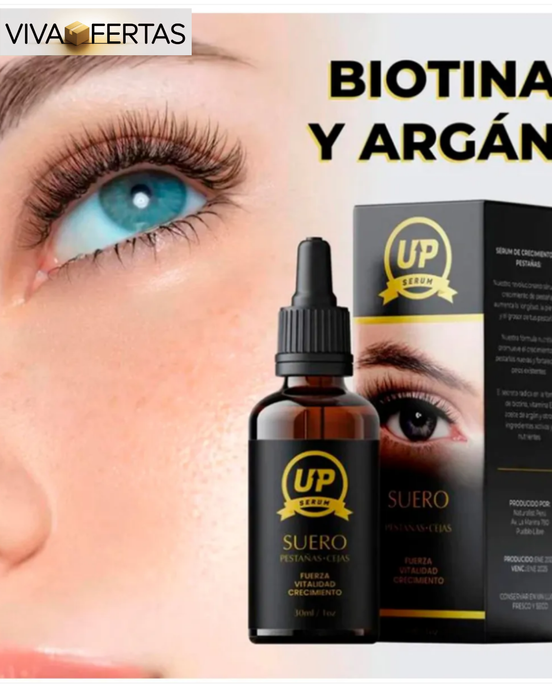 SERUM UP-ALARGAMIENTO DE PESTAÑAS